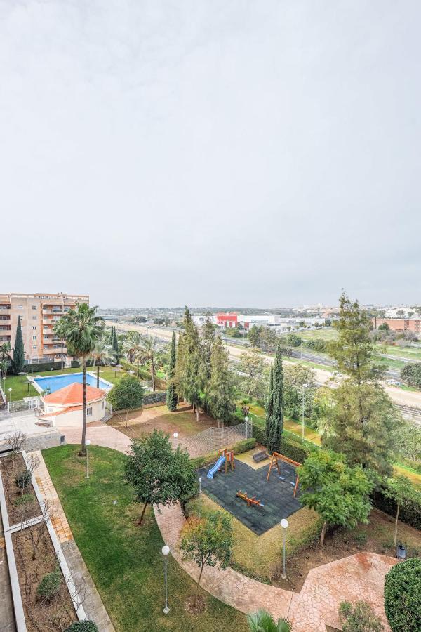 Sensacional Apt 2 Hab 2 Banos 4 Pax Aljarafe Metro San Juan de Aznalfarache Exterior foto
